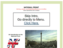 Tablet Screenshot of nationalfront.org